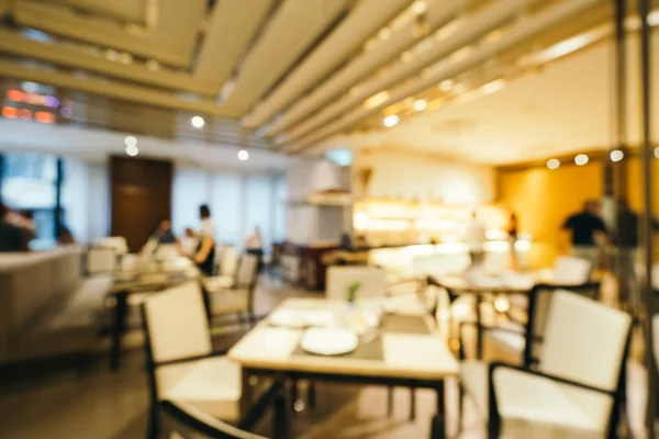 Abstract Blur Defocused Breakfast Buffet Hotel Restaurant Coffee Shop Cafe — Stock Photo, Image