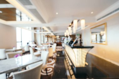 Soyut bulanıklık ve ufuk otel lobi lounge iç arka planı için