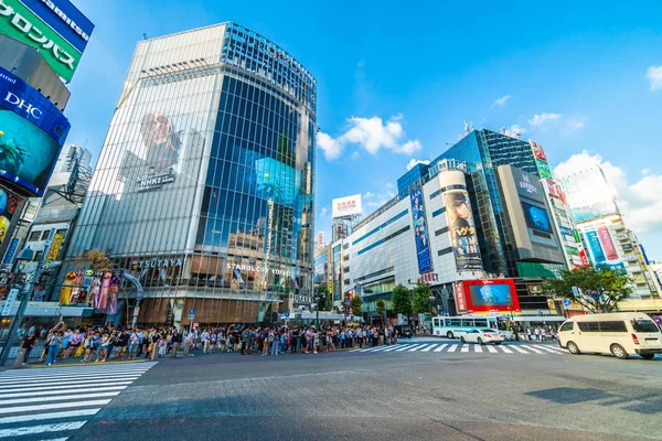 Tokyo Japon Juil 2018 Intersection Croisement Shibuya Est Endroit Populaire — Photo