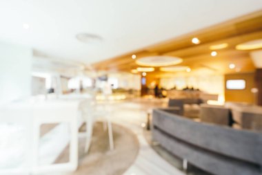 Soyut bulanıklık ve arka plan için otel lobisi.