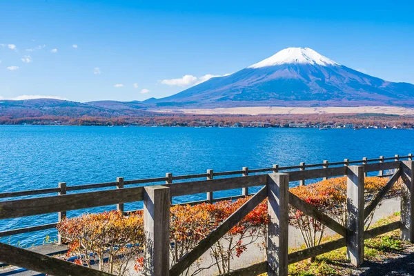 山富士山中湖日本各地の美しい風景 — ストック写真