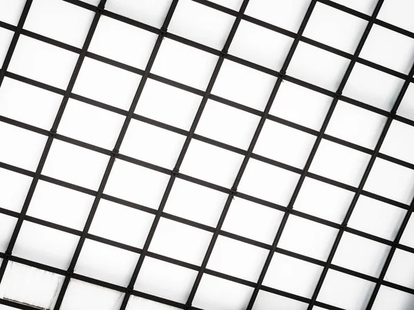 Abstract Architecture Glass Roof Exterior Building Black White Color Style — Stock Photo, Image