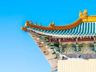 Ulusal Sarayı Müzesi taipei Tayvan dış bina güzel mimari seyahat ve gezi tur için popüler bir yerdir