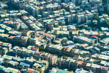 Tayvan taipei City dış dokular bina güzel mimari