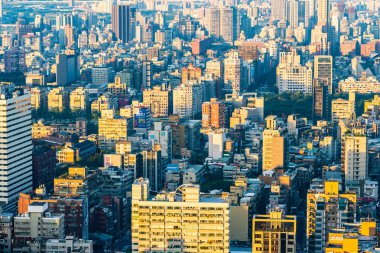 Tayvan taipei City dış dokular bina güzel mimari