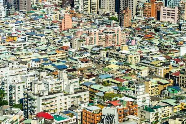 Prachtige Architectuur Bouwen Exterieur Texturen Stad Van Taipeh Taiwan — Stockfoto