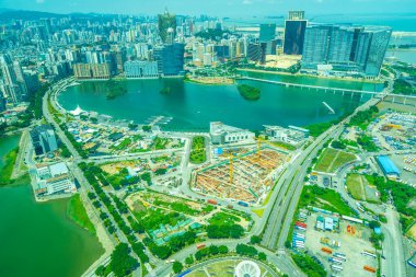 Bina Cityscape macau şehirde güzel mimari