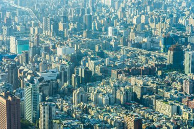 Tayvan taipei City dış dokular bina güzel mimari