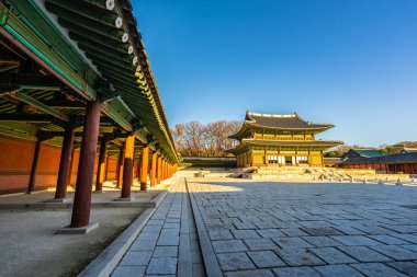 Alace Sarayı landmark Seoul City Güney Kore bina güzel mimari