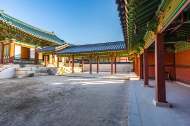 Alace Sarayı landmark Seoul City Güney Kore bina güzel mimari