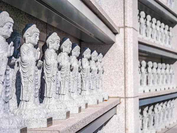 Hermosa Estatua Budista Templo Bongeunsa Ciudad Seúl Corea Del Sur —  Fotos de Stock