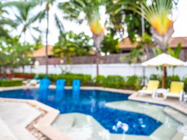 Soyut bulanıklık ve seyahat ve tatil için otel ve tatil arka plan defocused