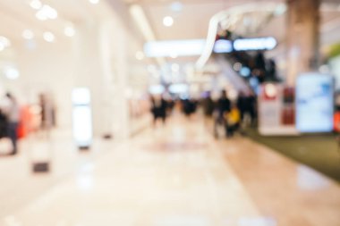 Soyut bulanıklık alışveriş merkezi mağazası iç arka planı için