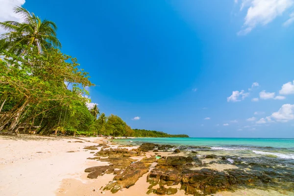 Beautiful Paradise Tropical Beach Sea Holiday Vacation Concept — Stock Photo, Image