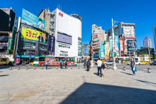 Taipei Taiwán Noviembre 2018 Mercado Ximending Lugar Popular Taipei Para — Foto de Stock