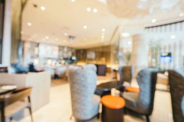 Soyut bulanıklık ve arka plan için otel lobisi.