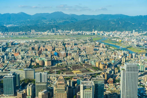 Tayvan Taipei şehir manzarası bina güzel mimari