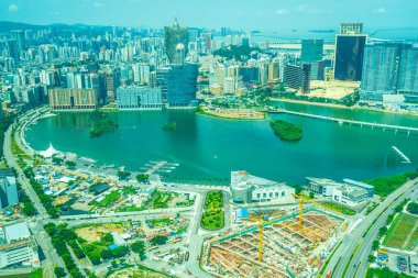 Bina Cityscape macau şehirde güzel mimari