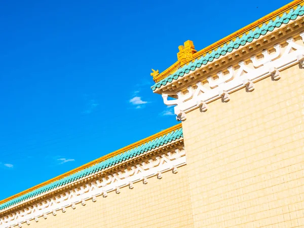 Bela Arquitetura Edifício Exterior Museu Palácio Nacional Taipei Taiwan Lugar — Fotografia de Stock