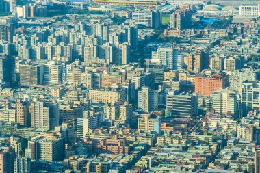 Tayvan taipei City dış dokular bina güzel mimari