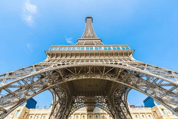 Çin Makao Eylül 2018 Güzel Eiffel Tower Landmark Paris Oteli — Stok fotoğraf