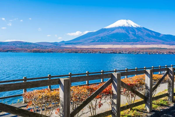 山富士山中湖日本各地の美しい風景 — ストック写真