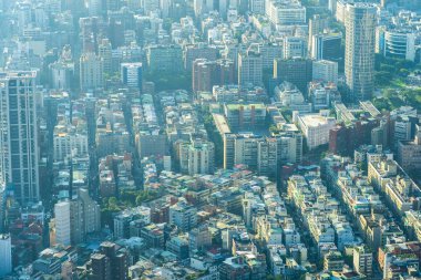 Tayvan taipei City dış dokular bina güzel mimari
