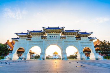 Güzel mimari yapı ve Simgesel Yapı chiang kai-shek memorial hall taipei City Tayvan