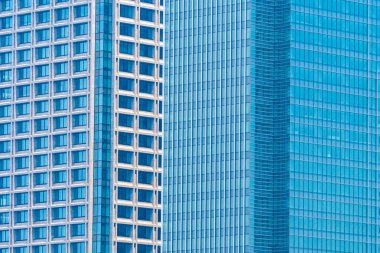 Güzel mimari iş ofis pencere cam desenli gökdelen şehir Binası