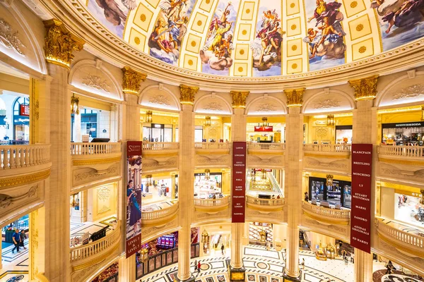 Kína Macau Szeptember 2018 Gyönyörű Luxus Belső Tér — Stock Fotó