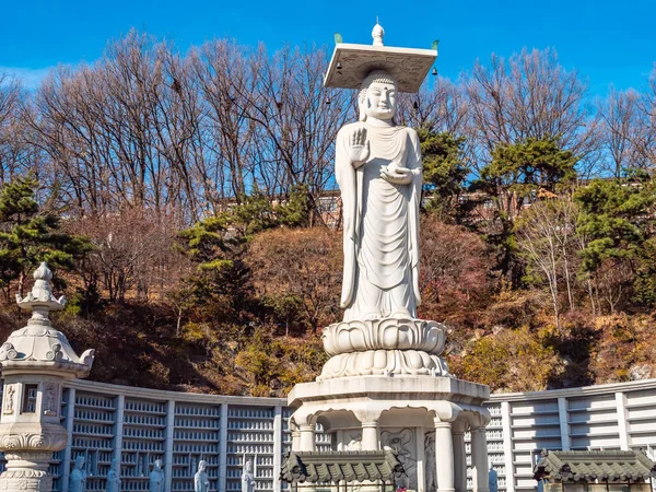 ทธศาสนาท สวยงามในว Bongeunsa องโซล ประเทศเกาหล — ภาพถ่ายสต็อก