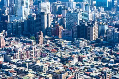 Tayvan taipei City dış dokular bina güzel mimari