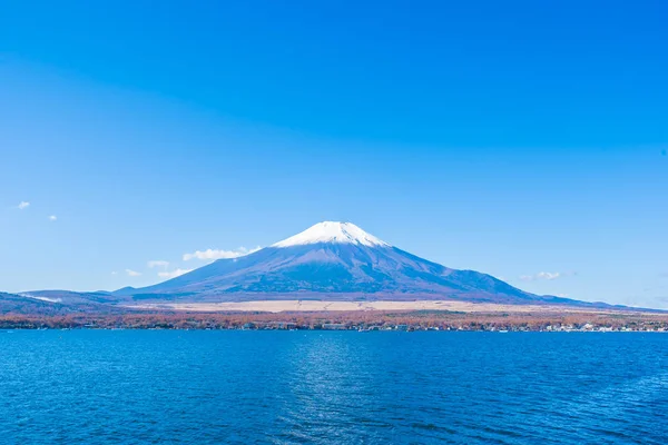 山富士山中湖日本各地の美しい風景 — ストック写真