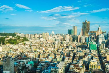 Bina Cityscape macau şehir manzarası içinde güzel mimari