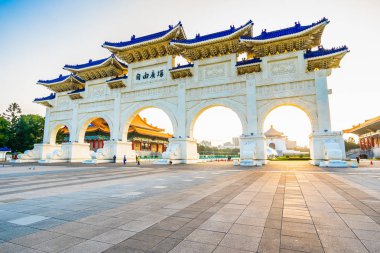 Güzel mimari yapı ve Simgesel Yapı chiang kai-shek memorial hall taipei City Tayvan