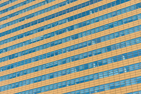 Güzel mimari ofis binası ile cam pencere dokular dış arka planı için