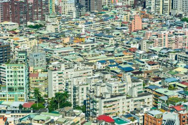 Tayvan taipei City dış dokular bina güzel mimari