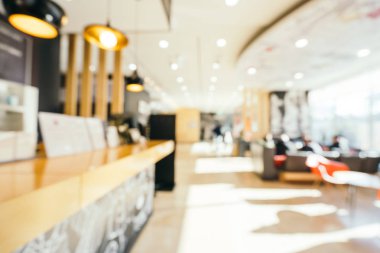 Kahvaltı büfesi hotel iç restoranda yemek için arka plan bulanıklık