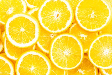 Tatlı turuncu meyve doku ve arka plan - sağlıklı gıda kavramı için yüzey