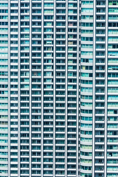 Hermoso Edificio Oficinas Exterior Arquitectura Con Patrón Ventana —  Fotos de Stock