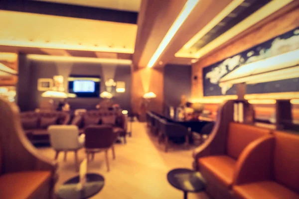Abstract Blur Defocused Coffee Shop Restaurant Interior Background — Stock Photo, Image