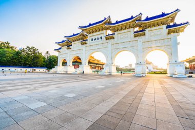 Güzel mimari yapı ve Simgesel Yapı chiang kai-shek memorial hall taipei City Tayvan