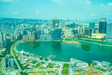 Bina Cityscape macau şehirde güzel mimari