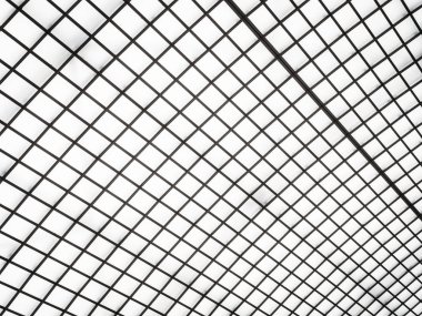 Cam çatı dış siyah ve beyaz renk stili ile binanın, mimari