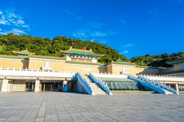 Bela Arquitetura Edifício Exterior Marco Museu Palácio Nacional Taipei Para — Fotografia de Stock