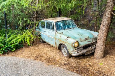 Osaka, Japonya - 12 Kasım 2018: güzel eğlence cazibe Evrensel Studio Osaka harry Potter