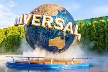 Osaka, Japonya - 12 Kasım 2018: güzel eğlence cazibe Evrensel Studio Osaka Japonya