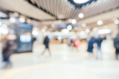 Soyut bulanıklık alışveriş merkezi mağazası iç arka planı için