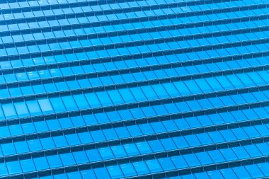 Güzel mimari iş ofis pencere cam desenli gökdelen şehir Binası