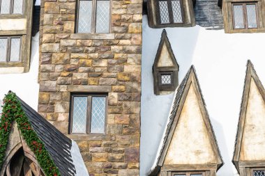 Osaka, Japonya - 12 Kasım 2018: güzel eğlence cazibe Evrensel Studio Osaka harry Potter